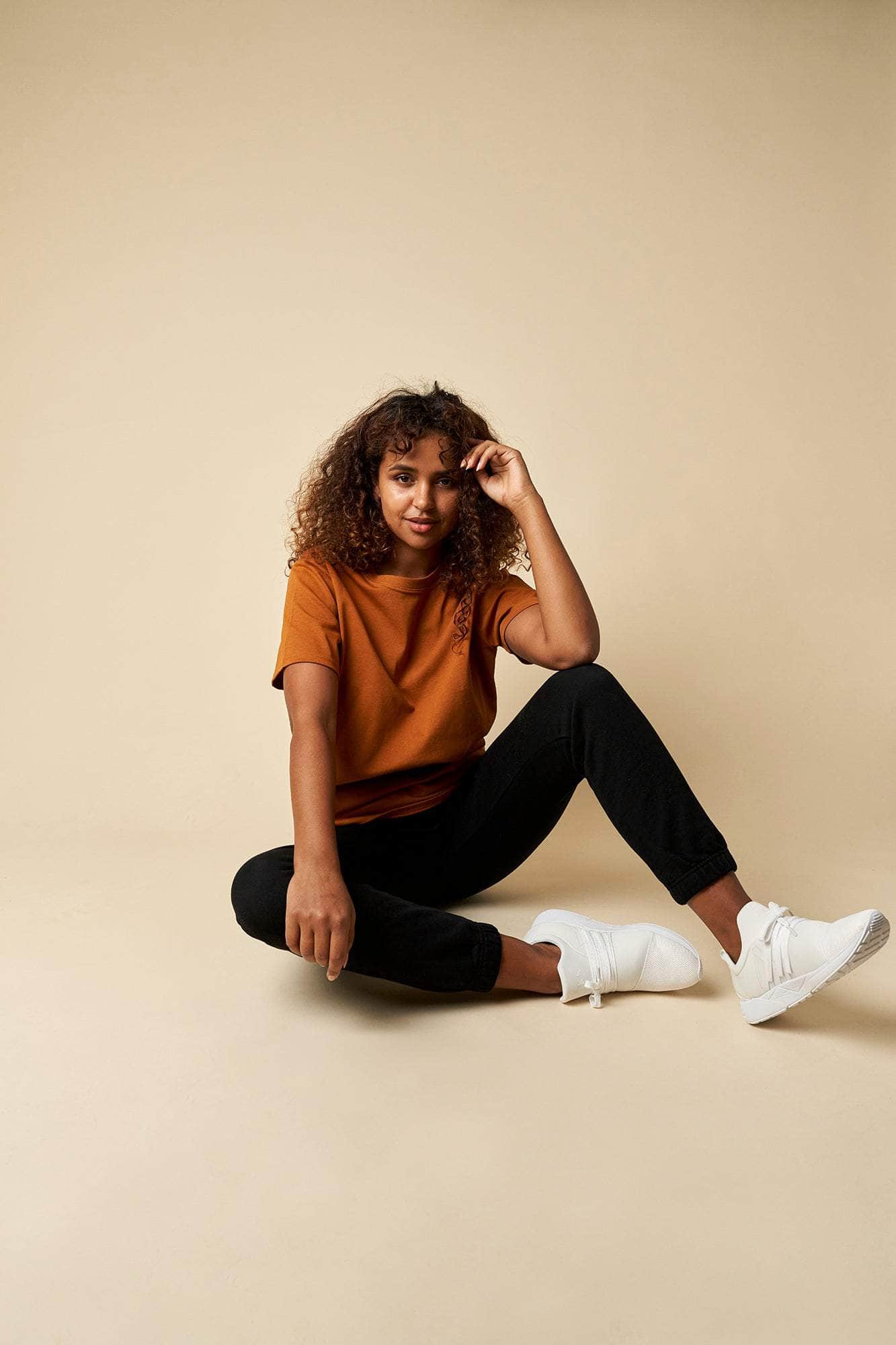 ARKK Apparel ARKK Box Logo Tee | Caramel Cafe T-Shirt